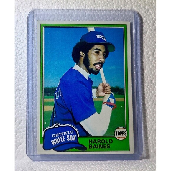 Harold Baines 1981 Fleer MLB #347 Baseball Card Chicago White Sox - Picture 1 of 2